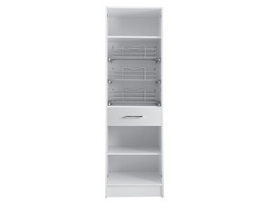 COLF7 COLUMN WITH PULL OUT CASES GLOSSY WHITE