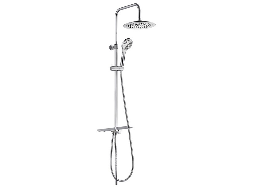 CECILE ROUND SHOWER COLUMN WITHOUT MIXER CHROME