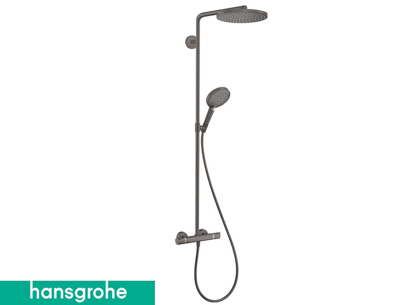Duschgarnitur Hansgrohe® Raindance Select S Showerpipe 240 Schwarz Satiniert