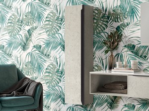 Trendy Wall Column 30x25xH130 cm Cement with Black Handle