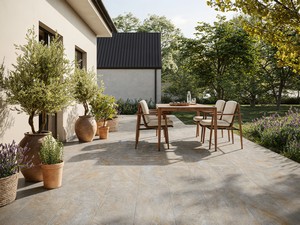 Coventry Grey Porcelain Stoneware Quartzite Effect Tile 31x62