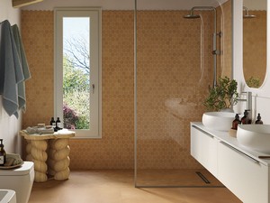 Creta Rosso Mosaic 29x27 Stoneware Red Terracotta Effect