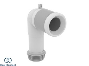 Pipe d'évacuation Ideal Standard® pour WC transposé 50-110 mm