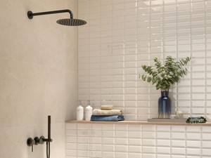 Carrelage Diamante Bone 7,5x15 métro ivoire