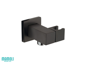 Feel Water Inlet with Duplex with Junction Black Matt