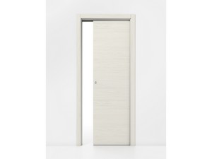 Easy In-Wall Sliding Door 60xh210 cm White Maple
