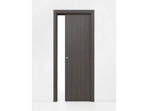 Easy In-Wall Sliding Door 60xh210 cm Lava Grey Larix