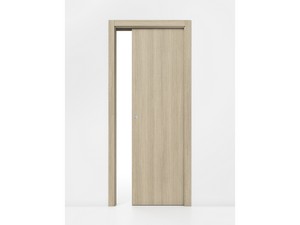 Easy In-Wall Sliding Door 60xh210 cm Sand Larix