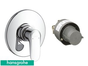 Mitigeur de Lavabo de Salle de Bain Ecos Swivel Chrome HANSGROHE