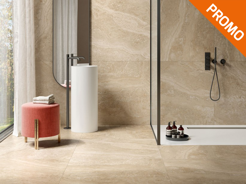 Grès cérame effet marbre 3D rectifié - Elegance