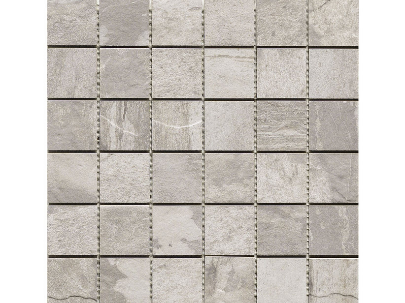 Mosaik Bengal Grey 30X30 Feinsteinzeug Steinoptik Grau
