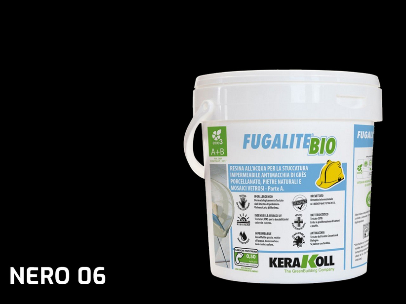 Epoxid-Fugenmasse Schwarz 3kg - Kerakoll Fugalite Bio