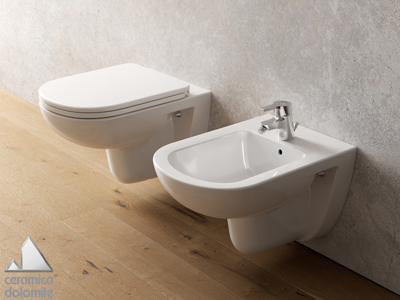 Ceramica Dolomite Serie Gemma Sospesa.Sanitari Sospesi Gemma2 Iperceramica