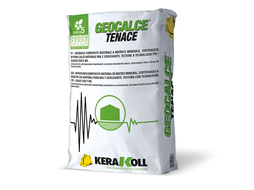 Kerakoll Geocalce Tenace 25 Kg - Intonaco Composito Naturale