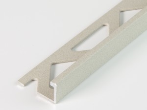 Global Floor Angular Profile In Concrete Aluminium Sand Finish Thickness 12,5mm Length 2,7m