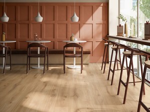 Wasserfester Laminatfußboden Golden Vista Oak Eiche Effekt AC5