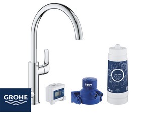 Grohe® Blue Pure Eurosmart Miscelatore Lavello con Sistema Filtrante dell’Acqua