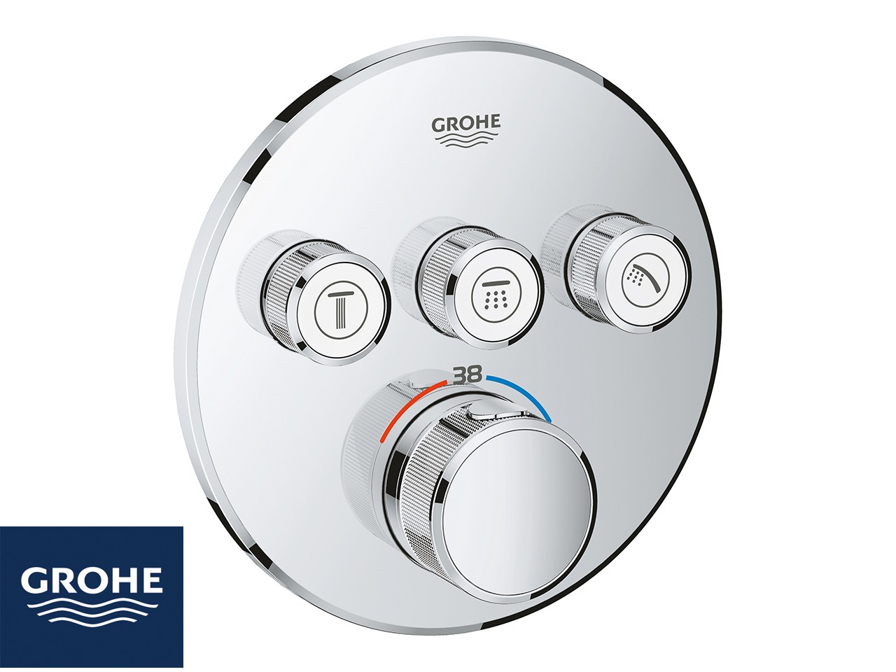Miscelatore Termostatico GROHE Grohtherm SmartControl 2 Vie - Doccia E Vasca Con Sicurezza - Foto 2