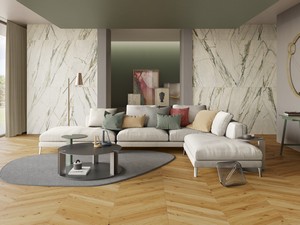 Parquet a Spina Ungherese Rovere Naturale - Hermitage Rustic Gold Spina