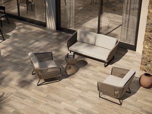 Carrelage extérieur Holiday Out Natural 31x62 grès cérame effet chêne naturel