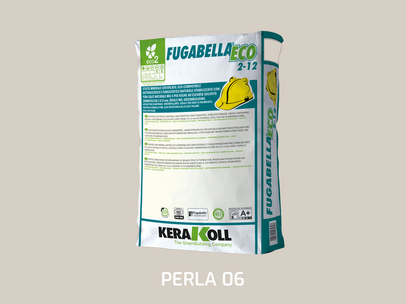 Fugenmörtel auf Zementbasis Perlgrau 25kg - Kerakoll Fugabella Eco 2-12 Grigio Perla 06