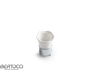 Gobelet à poser Klimt céramique blanc brillant