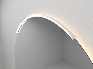 Moon Led Lamp Ø50 cm Chrome