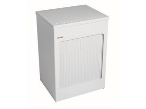 Lavacril Box 60X60 White with Shutter Sliding Door