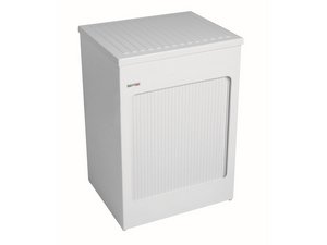 Lavacril Box 60X50 White with Shutter Sliding Door