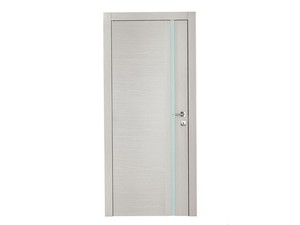 Legnotech Hinged Door with Small Glass Panel 60Xh210 cm Ice Ash