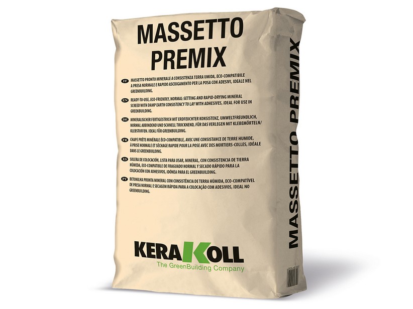 Kerakoll Massetto Premix 25 Kg - Massetto Pronto Minerale