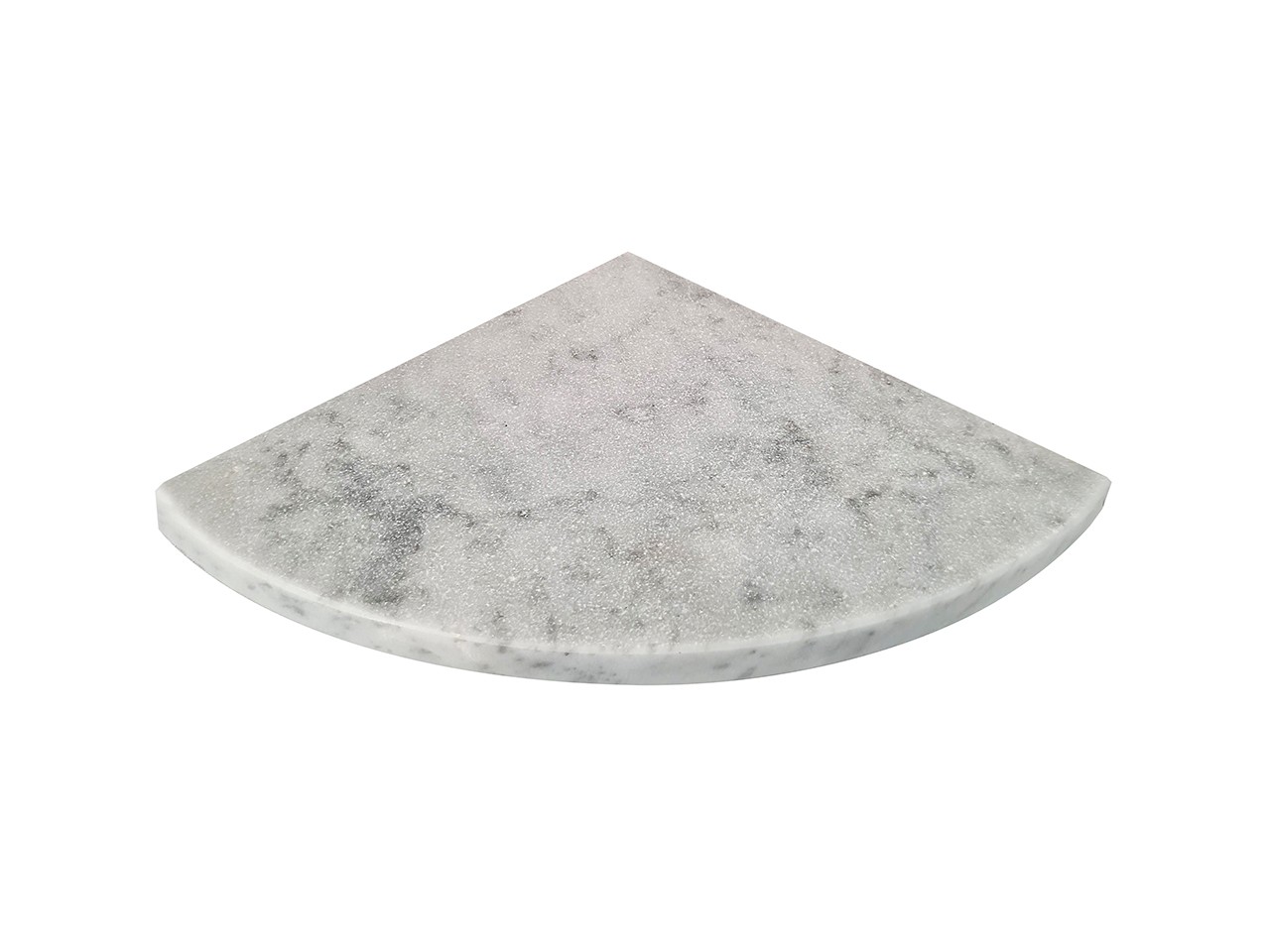 Aleda Easy Shelf Série II, 2 étagères D'angle En Marbre Silk