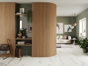 Panneau décoratif Mikado Slim Oak 525x1500 tasseaux de bois chêne