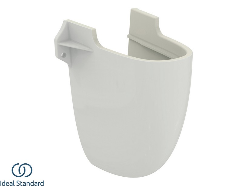 Demi-colonne pour lavabo Ideal Standard® Quartz-Eurovit cramique blanc brillant