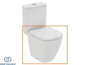WC in einem Block Ideal Standard® i.Life S Rimless Weiß