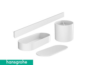 Accessoires pour salle de bains Hansgrohe® WallStoris blanc mat