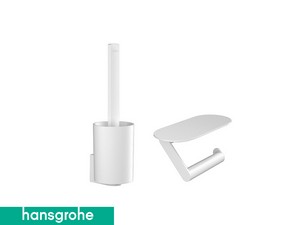 Accessoires pour wc Hansgrohe® WallStoris blanc mat