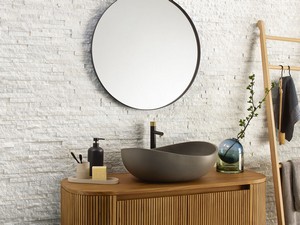 Revêtement Mininat White 10x36 pierre naturelle quartzite