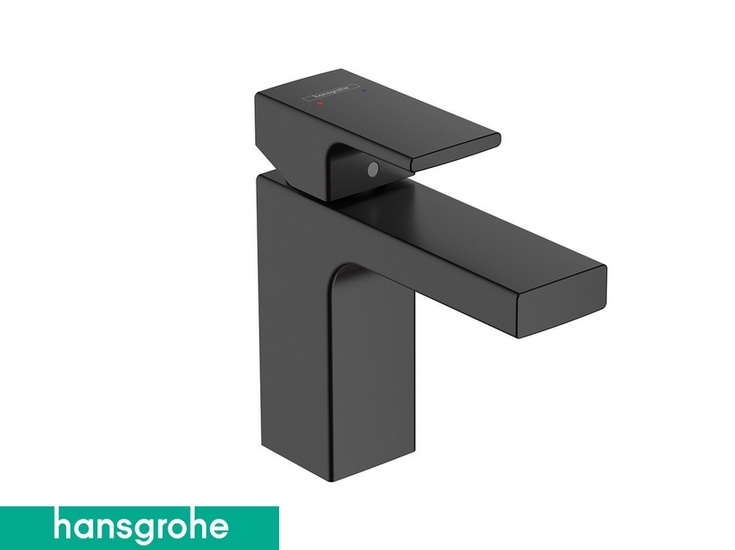 Einhebel-Waschtischarmatur Hansgrohe® Vernis Shape 100 Schwarz matt