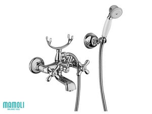 Armatur für Badewanne mit Duschsatz EPOQUE Chrom