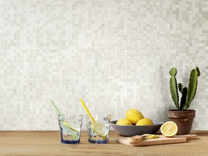 Mosaico Vetro M11 Mix White 32,5X32,5 Bianco