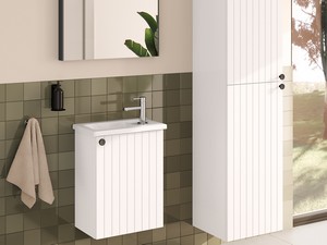 Meuble WC ENJOY 45 avec lave-mains et miroir ROYO