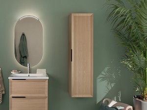 Modula Wall Column cm. W36xD25xH138 Light Oak