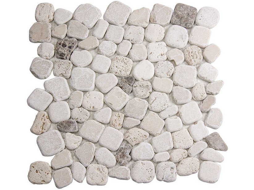 Mosaik aus Marmor Riviera Emperador 30,5X30,5 Beige-Braun