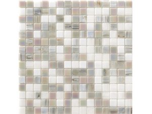Mosaico Vetro Perlabianca 32,5X32,5