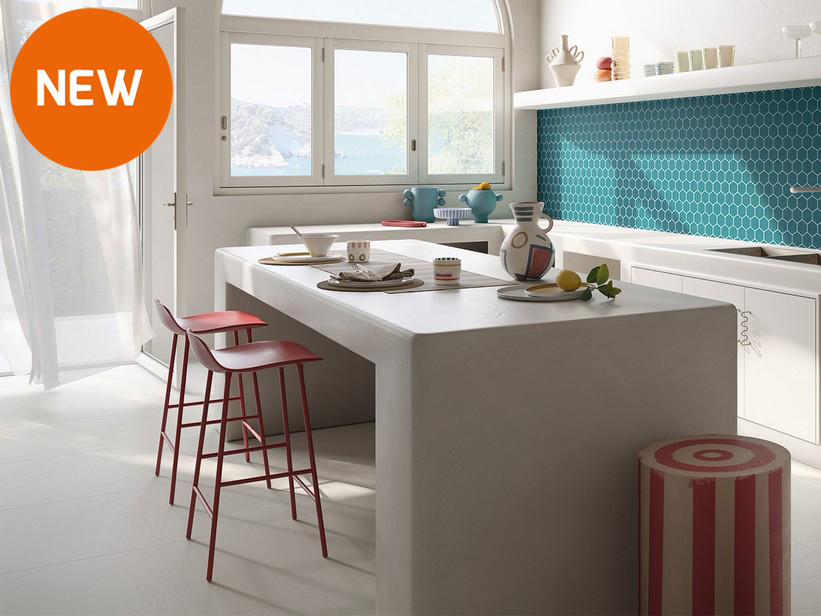 Resin Effect Rectified Porcelain Stoneware - Mykonos