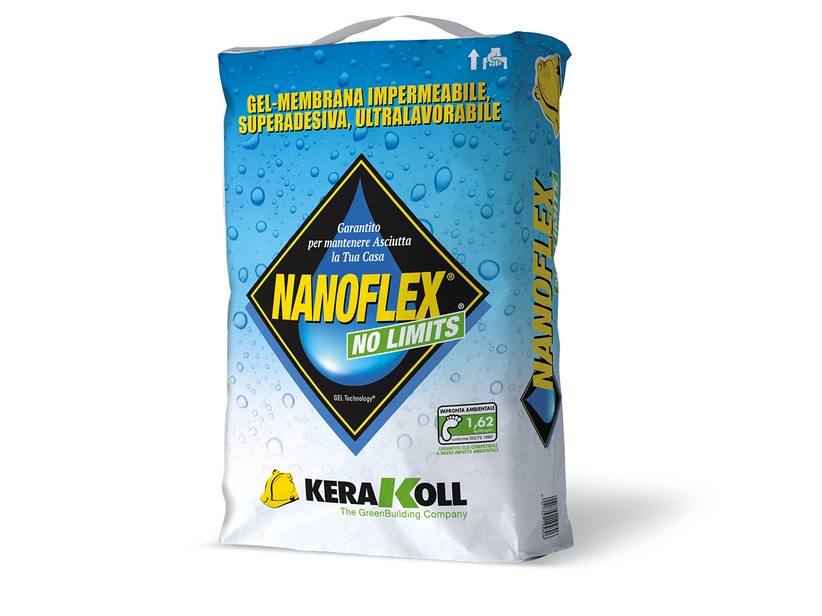 Kerakoll Nanoflex No Limits 20 Kg - Gel Membrana Impermeabile
