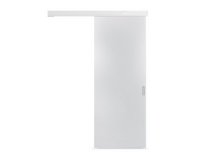 External Sliding Wall Door Open Glass with Satin Glass 70Xh210 cm Left Opening