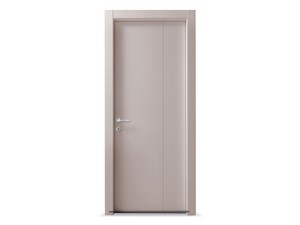 Asymmetrical Folding Door Open 60Xh210 cm Powder Right Opening