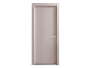 Asymmetrical Folding Door Open 60Xh210 cm Powder Left Opening